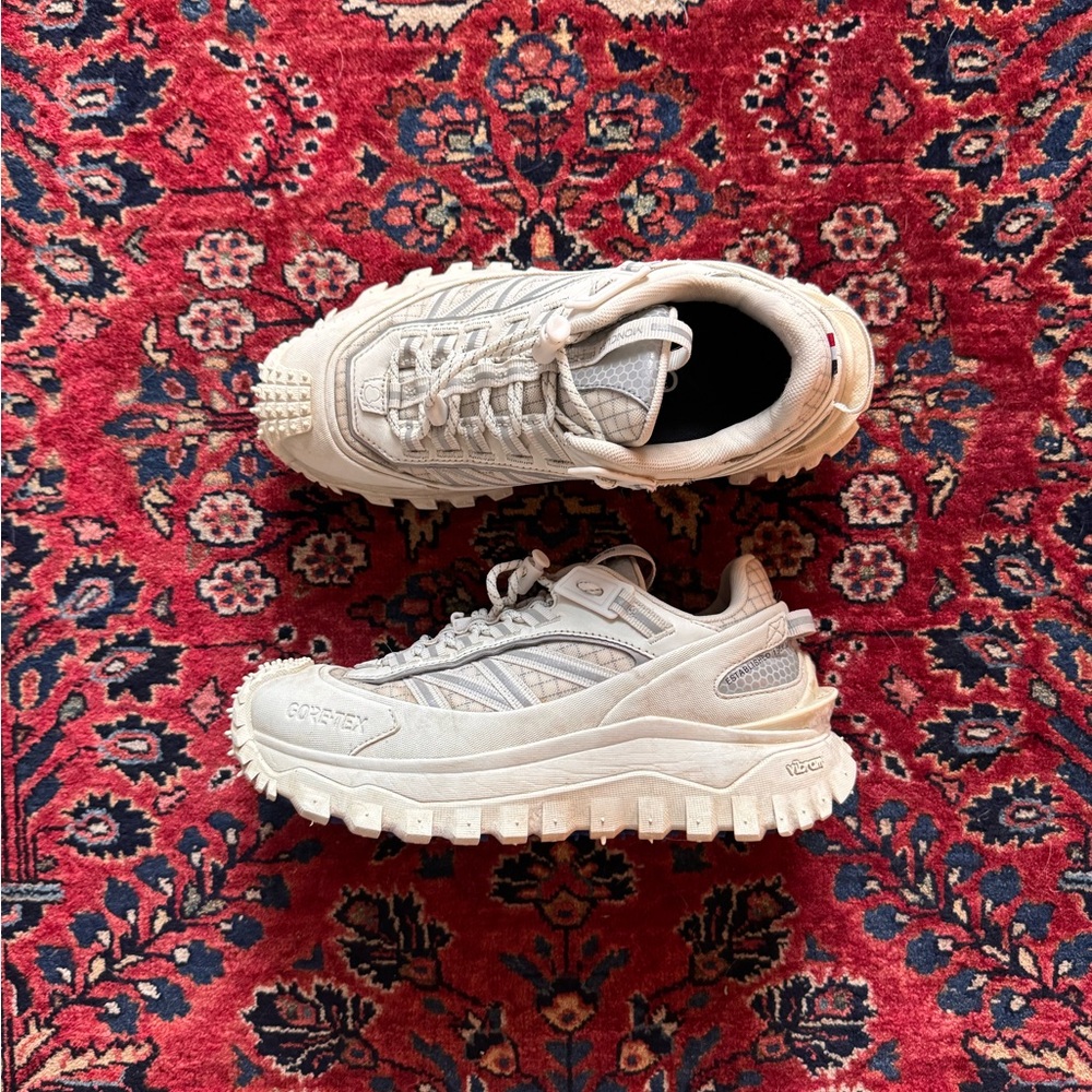 Moncler Trailgrip GTX Leather-Trimmed Ripstop and Canvas Sneakers (Sportstyle)
